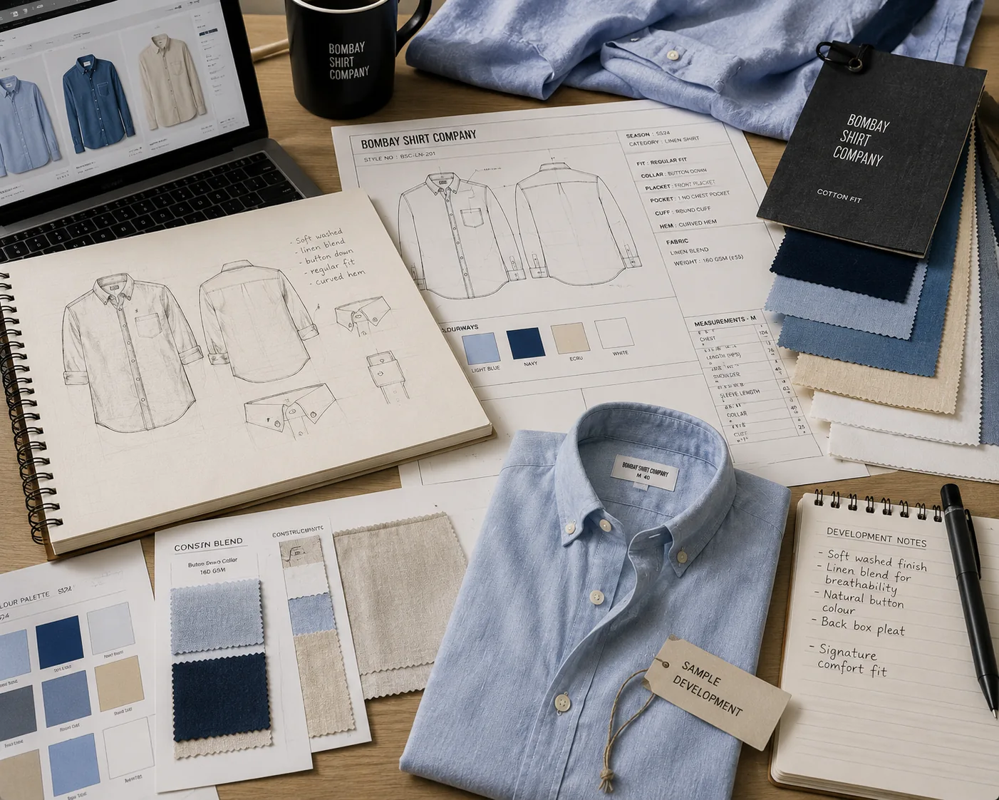 Representative design and product development workspace