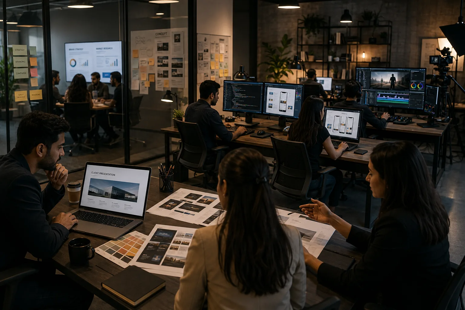Representative white-label creative and technology collaboration