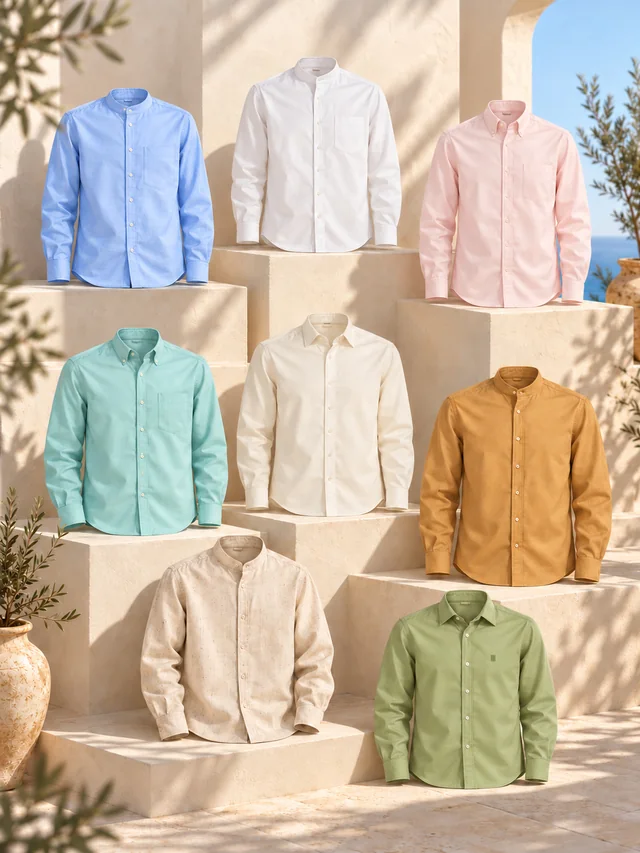 Shirt stories: Refined shirting. Relaxed wovens.